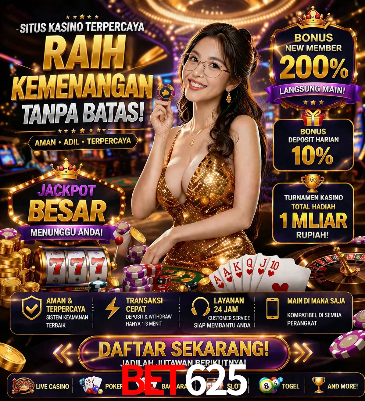 Roleta e blackjack bet625