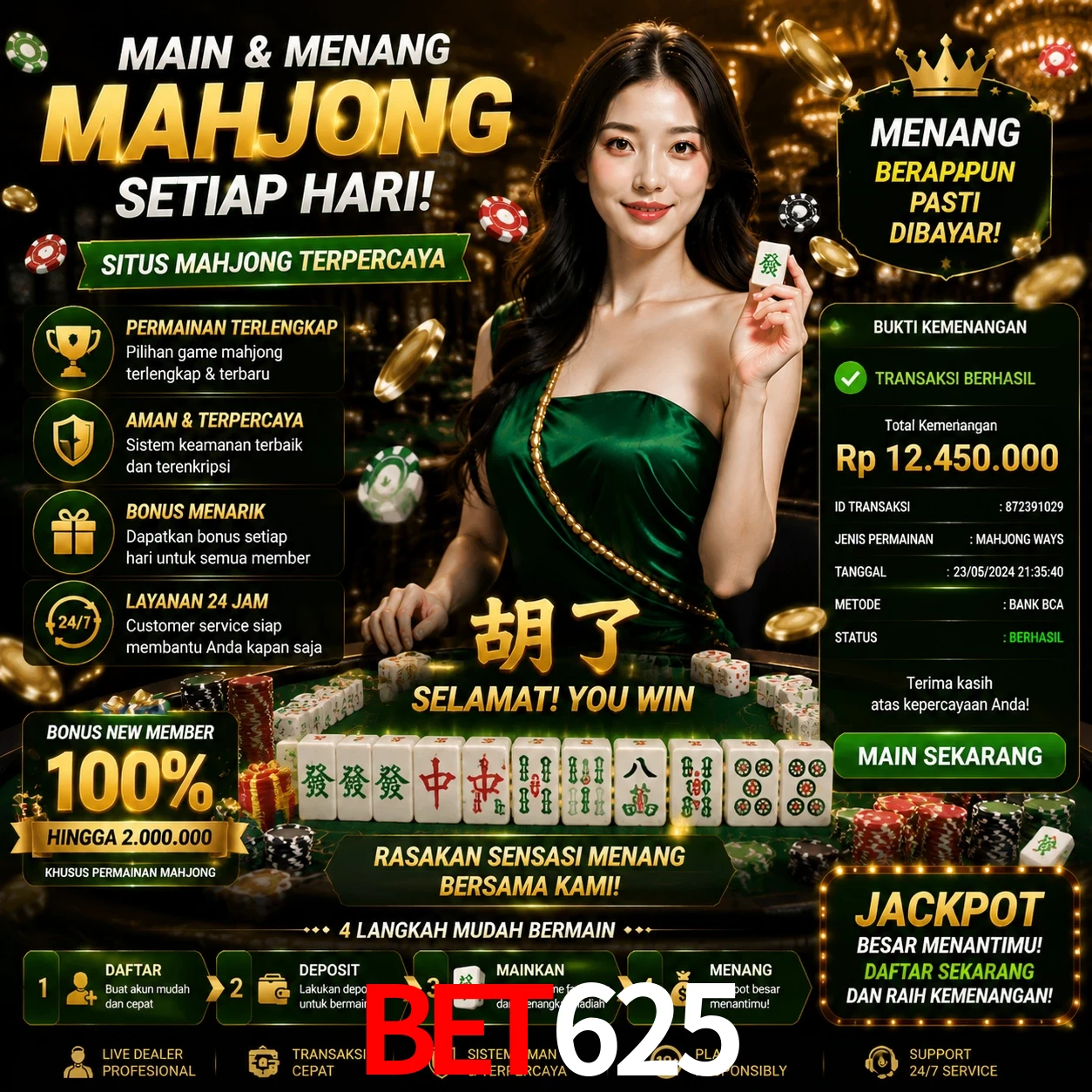 Ganhar e sacar na bet625